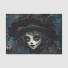 Kom met me vrouw vogelverschrikker ontkoppelpapier tissuepapier