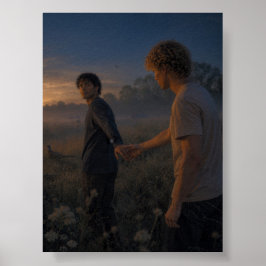 Kom met mij | Homo Kunstproject Poster