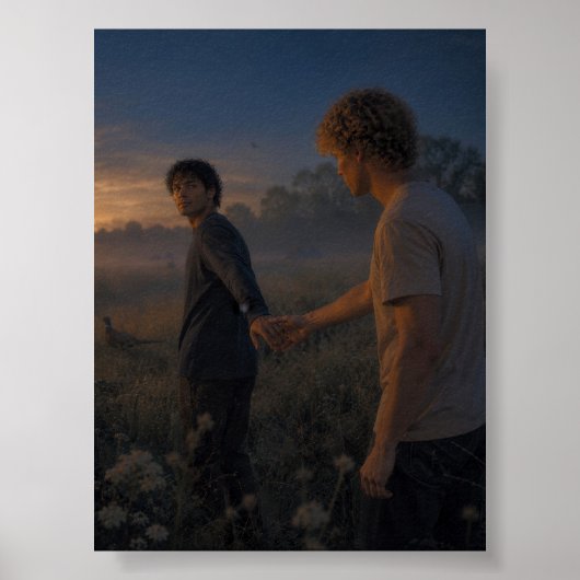 Kom met mij | Homo Kunstproject Poster (Voorkant)