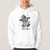 Kom met mij mee, Mannen Basic Hooded Sweatshirt (Voorkant)