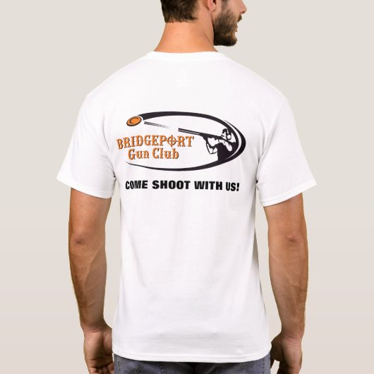 Kom met ons schieten! t-shirt (Achterkant)