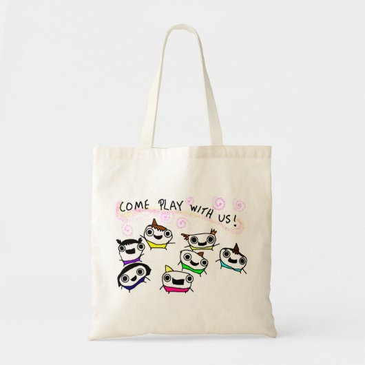 "Kom met ons spelen" Bag Tote Bag (Voorkant)