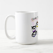 "Kom met ons spelen" Koffiemok (Links)