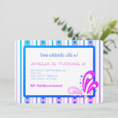 Kom met ons  Uitnodiging vieren (Staand voorkant)