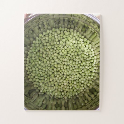 Kom met voorjaarserwten puzzel (Verticaal)