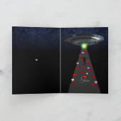 Kom naar boven... feestdagen kaart (Binnen)