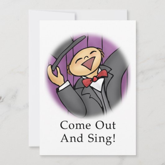 Kom naar buiten en Sing. (Voorkant)