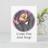 Kom naar buiten en Sing. (Staand voorkant)