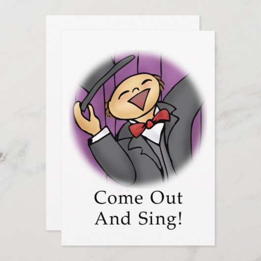 Kom naar buiten en Sing. (Voorkant / Achterkant)