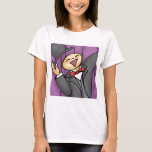 Kom naar buiten en Sing. (Vierkant, geen woorden) T-shirt