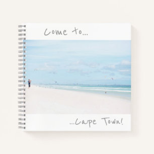 Kom naar Cape Town Beach Ocean Notitieboek