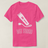Kom naar de barberwinkel en vervul. t-shirt (Design voorkant)