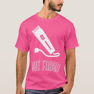 Kom naar de barberwinkel en vervul. t-shirt