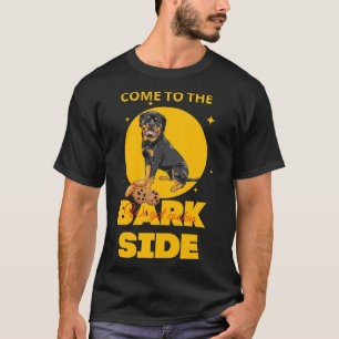 Kom naar de blafzijde we hebben koekjes Rottweiler T-shirt