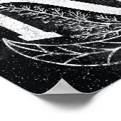 Kom naar de bossen want hier is rust - John Muir Poster (Hoek)