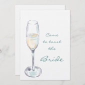 Kom naar de bride kaart (Voorkant / Achterkant)