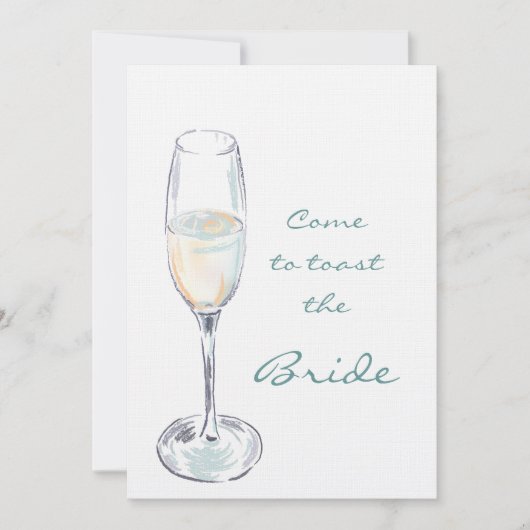 Kom naar de bride kaart (Voorkant)