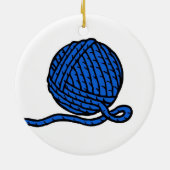 Kom naar de Donkere kant, we hebben garen Keramisch Ornament (Achterkant)