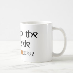 Kom naar de donkere kant - we hebben koekjes! koffiemok