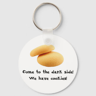 Kom naar de donkere kant! We hebben koekjes! Sleutelhanger