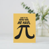 Kom naar de donkere kant... we hebben Pi Briefkaart (Staand voorkant)