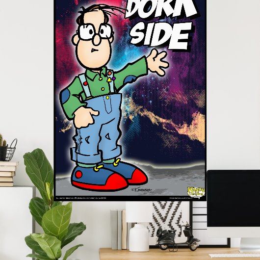 Kom naar de Dork Side Poster (Thuiskantoor)