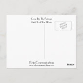 Kom naar de fabrieken briefkaart (Achterkant)