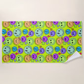 Kom naar de haven Smile Towel Strandlaken (Voorkant)