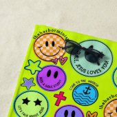 Kom naar de haven Smile Towel Strandlaken (In situ)