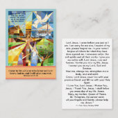 Kom naar de Kaart van het Jezus gebed Visitekaartje (Voorkant / Achterkant)