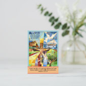 Kom naar de Kaart van het Jezus gebed Visitekaartje (Staand voorkant)