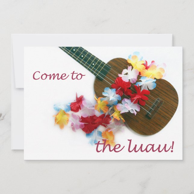 Kom naar de Luau! (Voorkant)