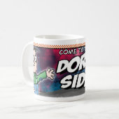 Kom naar de nerd kant koffiemok (Voorkant links)