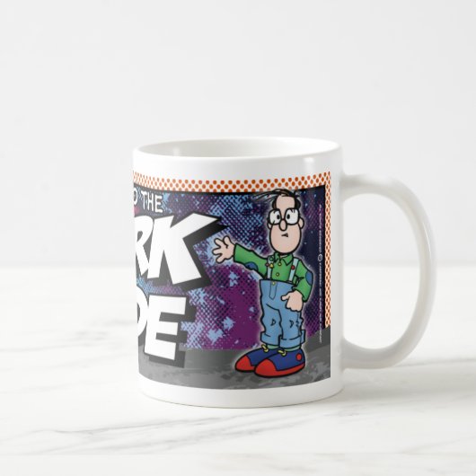 Kom naar de nerd kant koffiemok (Rechts)