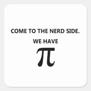 "Kom naar de nerd kant" Stickers