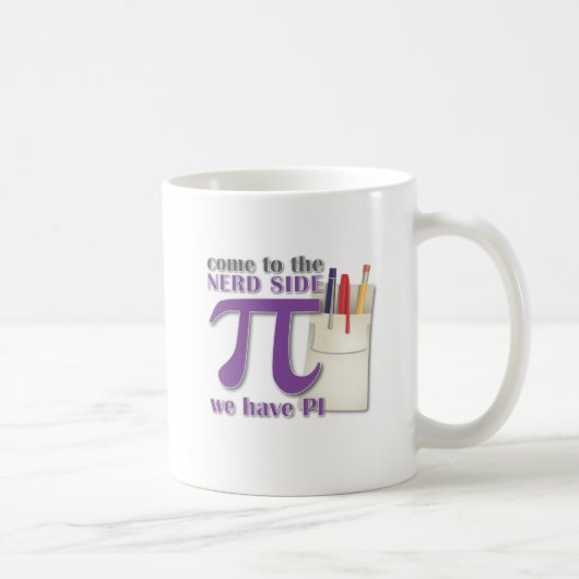 Kom naar de Nerd Side, we hebben PI. Koffiemok (Rechts)