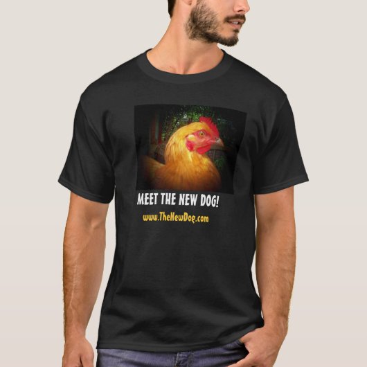 KOM NAAR DE NIEUWE DOG! /www.TheNewDog.com T-shirt (Voorkant)