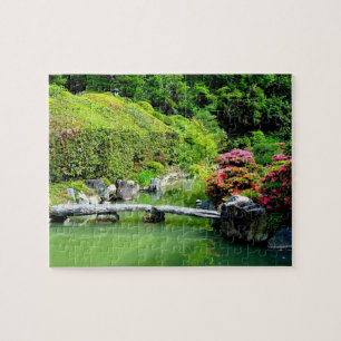Kom naar de tuin (Japanse Garden Pond) Legpuzzel