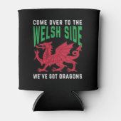 Kom naar de Welsh Side waar we Dragons hebben. Blikjeskoeler (Voorkant)
