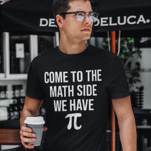 Kom naar de Wiskunde, we hebben docenten docenten  T-shirt