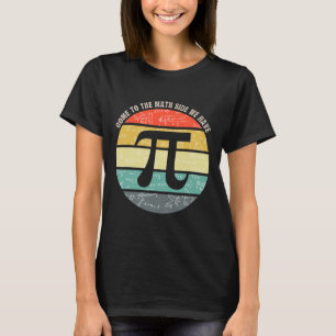 Kom naar de wiskundekant, we hebben Pi Leraar Nerd T-shirt