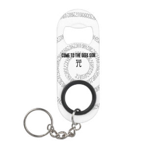 Kom naar de zijkant van de geek voor i decor sleutelhanger flessenopener