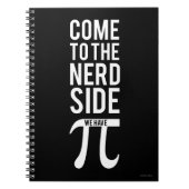 Kom naar de zijkant van de nerd notitieboek (Voorkant)