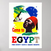 Kom naar Egypte Poster (Voorkant)