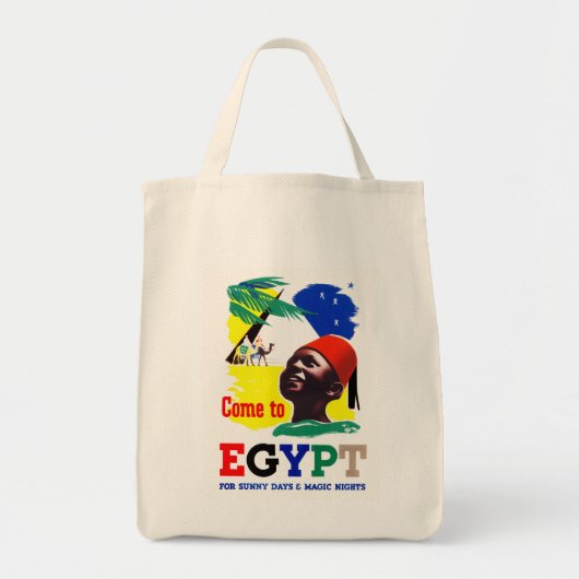 Kom naar Egypte Tote Bag (Voorkant)