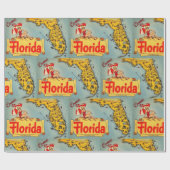 Kom naar Florida! Cadeaupapier (Vlak)