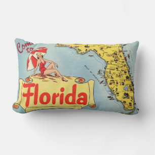 Kom naar Florida Kussen