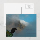 Kom naar het Briefkaart Edge Poem (Voorkant / Achterkant)