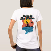 Kom naar het Harbor Sailboat Shirt (Achterkant)