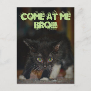 Kom naar me, Bro. Briefkaart